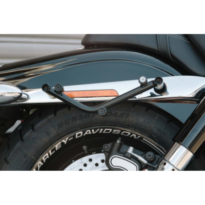 Harley Davidson Dyna Fat Bob (08-) - boční nosič levý SLC SW-Motech