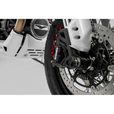 Moto Guzzi V85TT (19-21)- padací protektor na přední osu SW-Motech