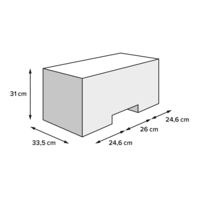 PRO Travelbag 65 l. zadní sedlová brašna SW-Motech