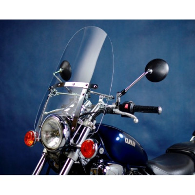 Chopper plexi na moto univerzální, výška  60cm - 4 barvy