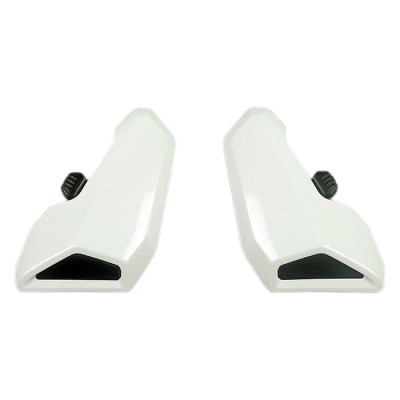 Arai QVF přední větráky bílé lesklé (Diamond White) pro helmy QV / QV-PRO