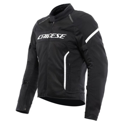 Dainese AIR FRAME 3 TEX letní textilní bunda černá/bílá