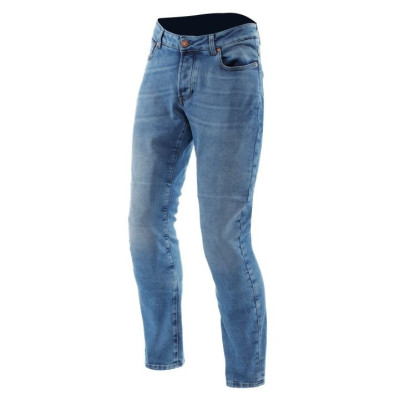 Dainese 5-POCKET DENIM REGULAR TAPERED jeansy sv.modré