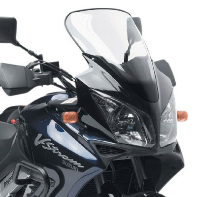 D255ST plexi čiré Suzuki DL 1000 V-STROM (02-03), vxš600x375mm, o 160 mm vyšší než orig.