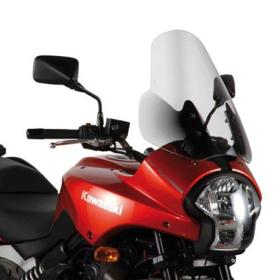 D405ST plexi čiré Kawasaki Versys (06-09), vxš 460x445 mm, o 180 mm vyšší než originál