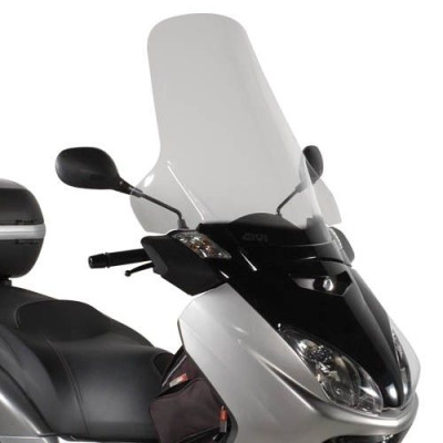 D438ST plexi čiré Yamaha X-max 125-250 (05-09), vxš635x695 mm, o 255 mm vyšší než originál