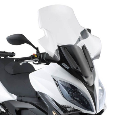 D295ST plexi čiré Kymco Xciting R 300i-500i (09-14), vxš885x660 mm, o 250 mm vyšší než originál