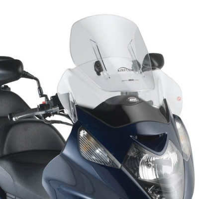 AF214 plexi čiré Honda Silver Wing 400 (06-09)/600 (01-09), stavitelné v rozsahu vxš450-570x590 mm
