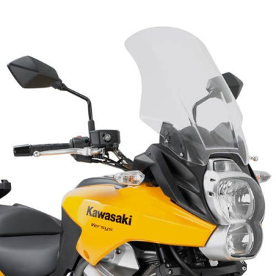 D410ST plexi čiré Kawasaki Versys 650 (10-14), vxš 480x370 mm, o 210 mm vyšší než originál