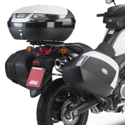PLX3101 trubkový nosič boční Suzuki DL 650 V-Strom L2-L6 (11-16), pro boční kufry, jen pro V 35/V 37