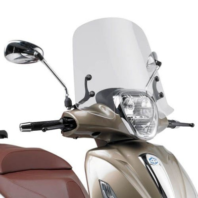 357A plexi čiré Piaggio Beverly 125ie - 300ie (10-20),Beverly 350 Sport Touring (-20) vxš320x460 mm