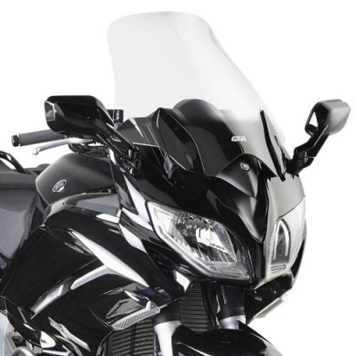 D2109ST plexi čiré Yamaha FJR 1300 (13-20), vxš553x530 mm, o 50 mm vyšší než originál