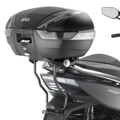 SR6104 special rack Kymco Xciting 400i (13-17) pro kufry Monokey (včetně plotny), max. 6 kg