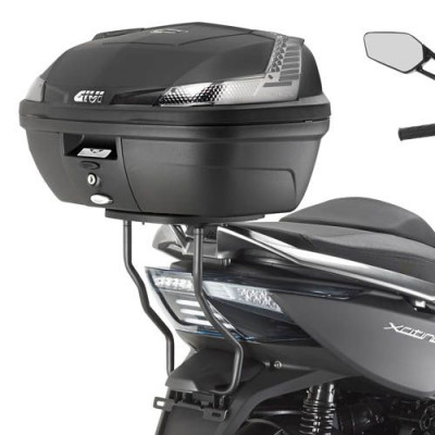 SR6104M special rack Kymco Xciting 400i (13-17) pro kufry Monolock (bez plotny), max. 6 kg