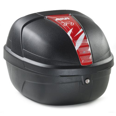 CY25N kufr GIVI černý (s montážní sadou na nosič kola - bicyklu), objem 25 ltr.