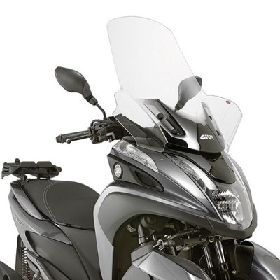 2120DT plexi čiré Yamaha Tricity 125-155 (14-24), vxš740x630 mm, použij sadu D 2120KIT