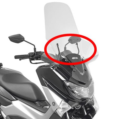 D2123KIT specifická montážní sada pro plexi 2123DT pro Yamaha N-Max 125-155 (15-20)