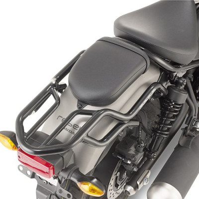 SR1160 special rack Honda CMX 500 Rebel (17-24) pro MONOLOCK i MONOKEY, černý lesklý