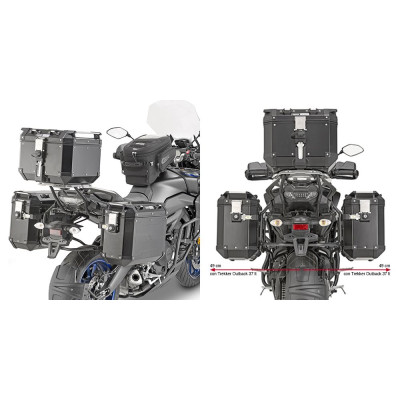 PL2139CAM trubkový nosič Yamaha MT-09 Tracer 900/900 GT (18-20) pro hliníkové boční kufry OUTBACK