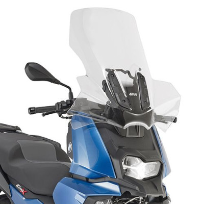 5130DT plexi čiré BMW C 400 X (19-25), vxš680x645 mm- použij sadu D5130KIT