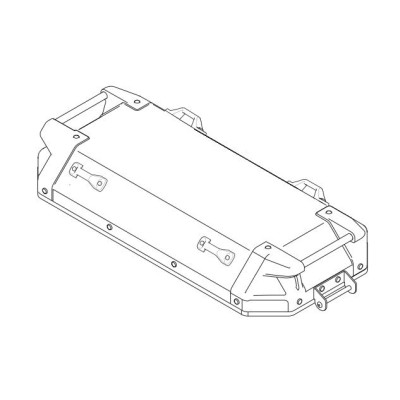 ZOBKN48BLCM horní víko kufru OBKN 48BL, kompletní