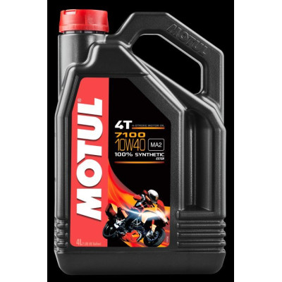 7100 10W40 4 litry MOTUL Plně syntetický olej určený pro čtyřdobé motocykly
