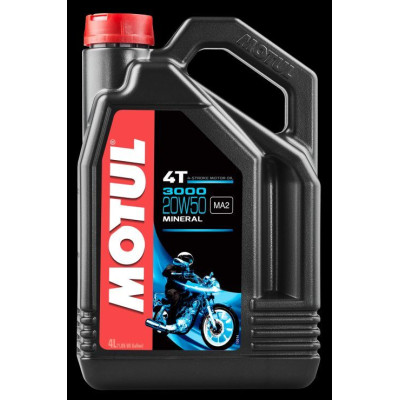 3000 20W50 4 litry MOTUL - motorový olej pro čtyřtaktní motocykly