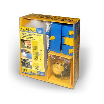 Kettenmaxmoto - čistička na motocyklové řetězy, kompletní sada