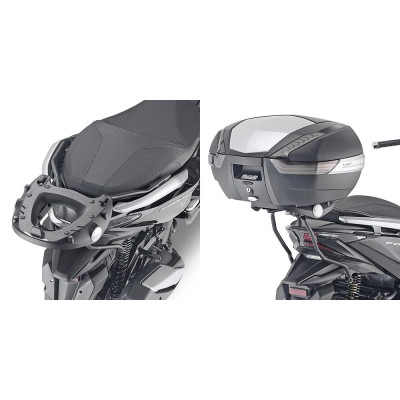 SR1187B special rack Honda Forza 125 (21-22)/350 (21-22) pro Monolock nebo Monokey