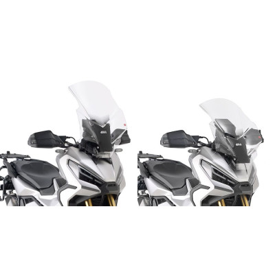 D1188ST čiré plexi Honda X-ADV 750 (21-25), vxš640x435 mm, o 100 mm vyšší než orig.