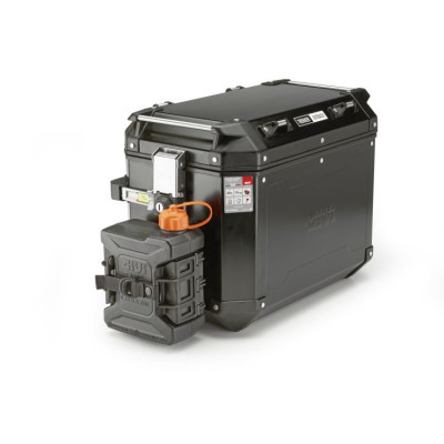 E205 plastový držák kanystru TAN01 na hliníkové kufry GIVI Trekker Outback (OBKN...)