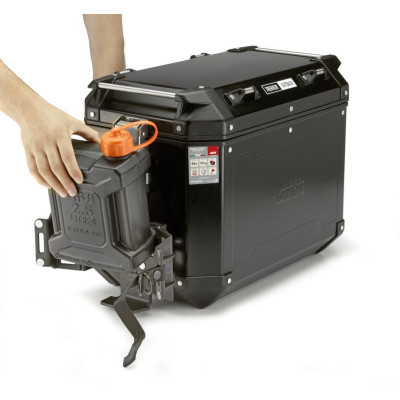 E205 plastový držák kanystru TAN01 na hliníkové kufry GIVI Trekker Outback (OBKN...)