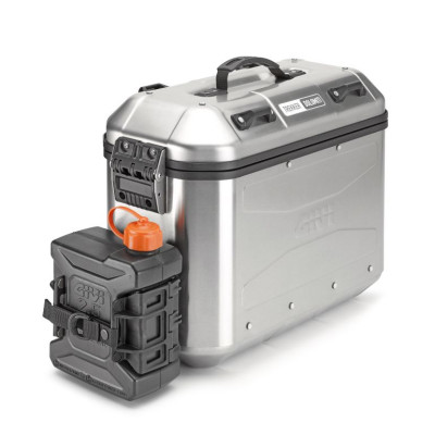 E205 plastový držák kanystru TAN01 na hliníkové kufry GIVI Trekker Outback (OBKN...)