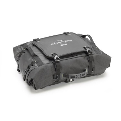 GRT723 vodotěsné zavazadlo GIVI s úchytem na MONOKEY, černé, 40 litrů, řada CANYON