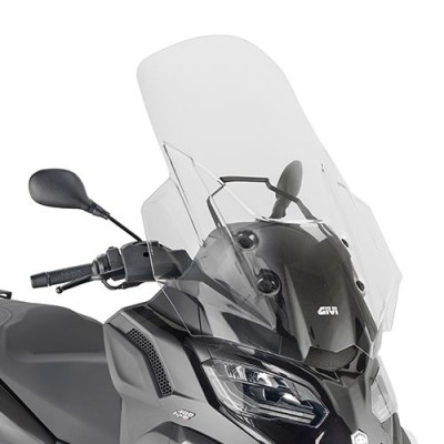 D5619ST plexi čiré Piaggio MP3 HPE 400-400 Sport/530 Exclusive (22-24), vxš870x700 mm