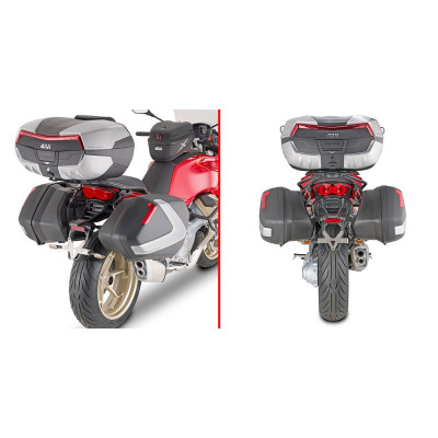 PLX8207 trubkový nosič bočních kufrů Moto Guzzi V100 Mandello 1000 (22-24), pouze pro kufry V35, V37