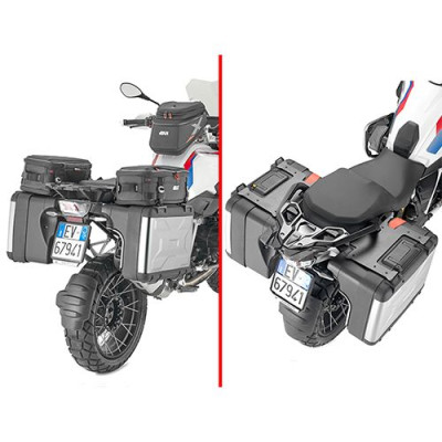 S375 pár speciálních základen pod brašny GIVI XL01 na originální BMW kufry pro R 1200/1250 GS