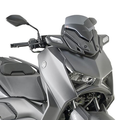 D2167B plexi tmavé nízké Yamaha X-MAX 125/300 (23-24), vxš360x290 mm