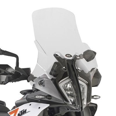D7716ST plexi čiré KTM Adventure 790/890 a 890 SMT (23-25), vxš385x510 mm