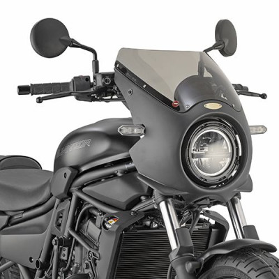 A802 kouřové plexi s černou lakovanou kapotkou Kawasaki Eliminator 500 (24)
