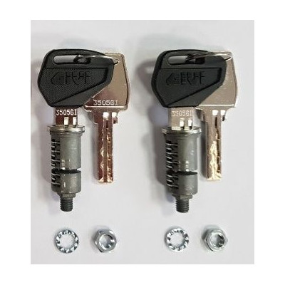 SLR102 bezpečnostní zámek s klíči pro kufry GIVI OBKEV - sada 2 ks