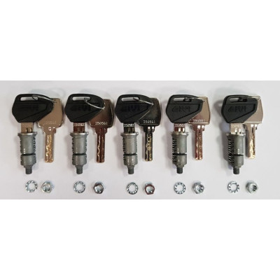 SLR105 bezpečnostní zámek s klíči pro kufry GIVI OBKEV - sada 5 ks