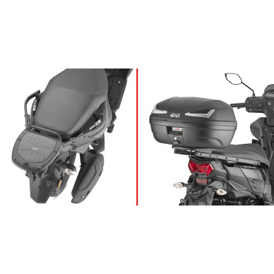 SR2168 special rack pro Yamaha Cygnus RAYZR 125 (24) pro MONOLOCK - použij plotnu z kufru