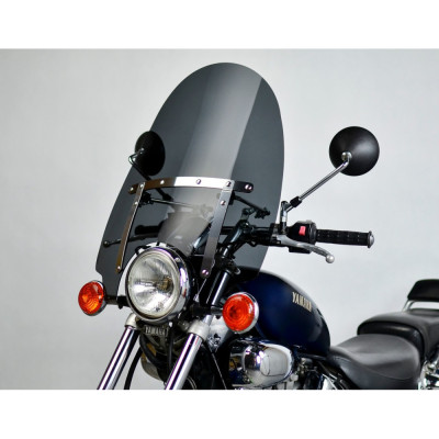 Chopper plexi na moto univerzální, výška  60cm - 4 barvy