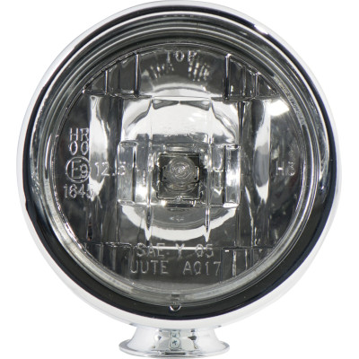 Přídavný světlomet se štítkem, chromovaný, E-homologace