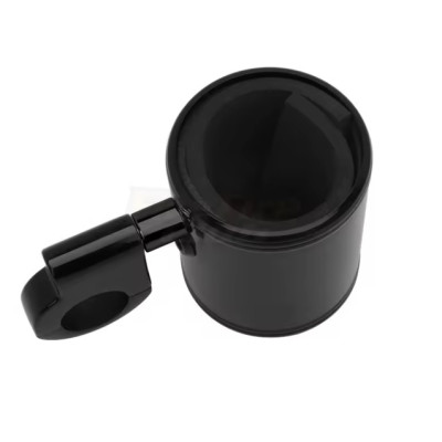 Držák nápoje na moto černý