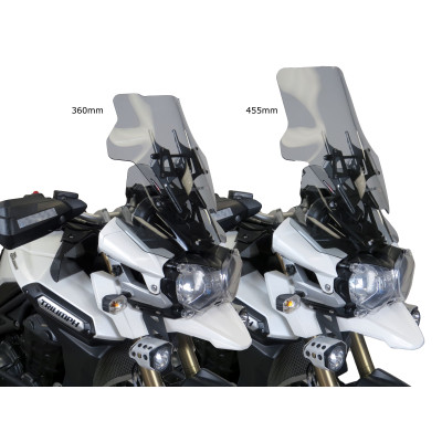 TRIUMPH TIGER 1200 EXPLORER 12-15, TIGER 1200 EXPLORER XC 13-15 Powerblade - nastavitelný plexi štít