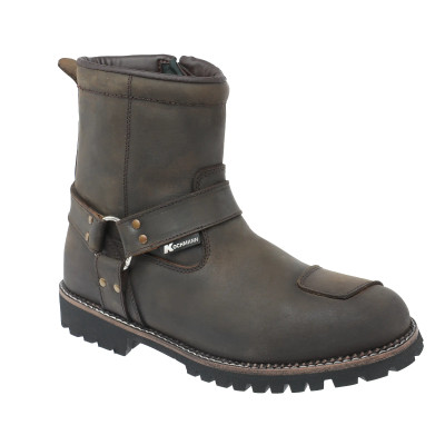 Kožené boty na motorku Kochmann Arizona hnědé