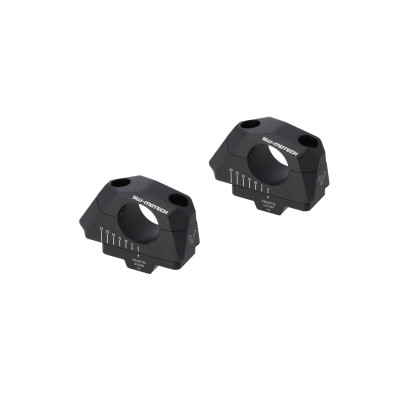 Proměnná Zadní pruhStoupačka tyčí vyrobená z vysoce kvalitní hliníkové slitiny posouvá řídítka o 30 mm nahoru a v závislosti na 