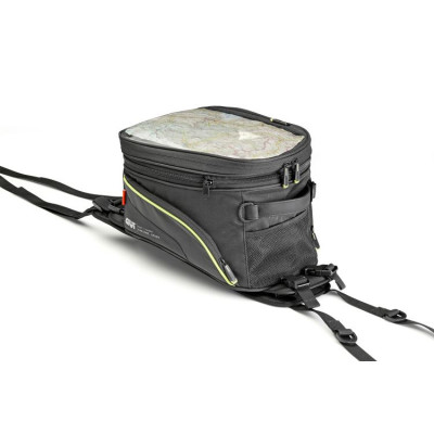 EA142 tankruksak GIVI se základnou pro enduro, černý, rozšiřitelný, od 2022